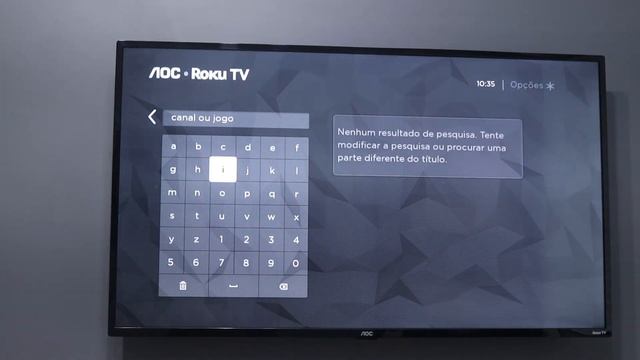 Como BAIXAR APLICATIVOS na SMART TV AOC com ROKU! смотреть онлайн