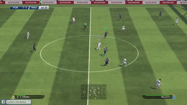 PES 2015 Online - Porto FC vs. Real Madrid смотреть онлайн