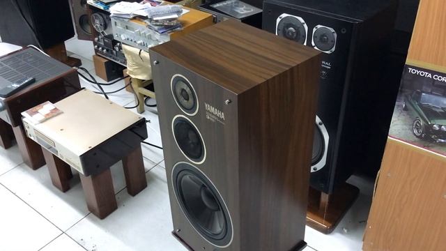 Yamaha Ns-500YST Beryllium Paradise & Yamaha Ax-1200