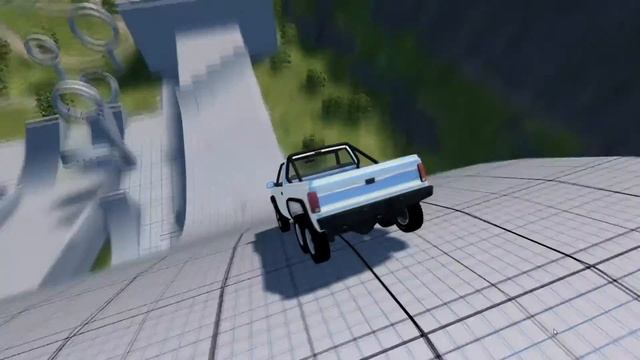BeamNG Drive Ultimate Test Terrain Crash Testing #3 смотреть онлайн