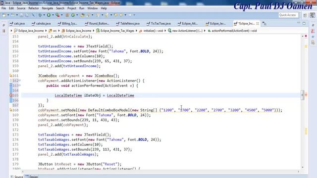 How to Calculate Income Tax and Wages in Java Eclipse - Full Tutorial смотреть онлайн