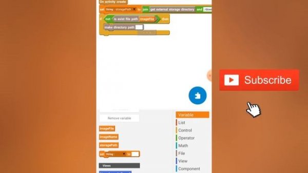 How to upload/save image using Sketchware