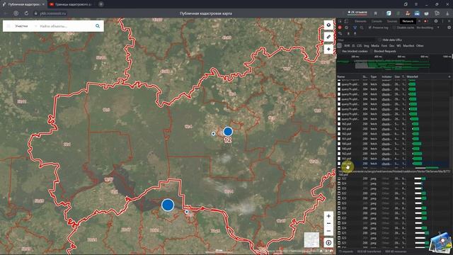 Как получить границы кадастрового деления с публичной кадастровой карты смотреть онлайн