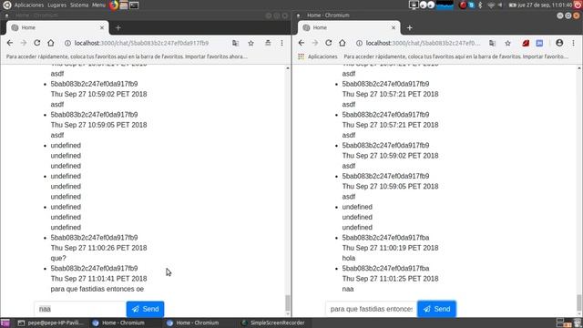 Java Spark + MongoDB - Chat con Websocket смотреть онлайн