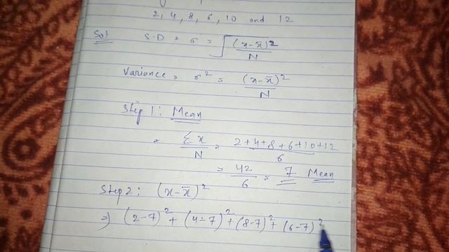 Variance and Standard Deviation in Hindi | Statistics ? смотреть онлайн