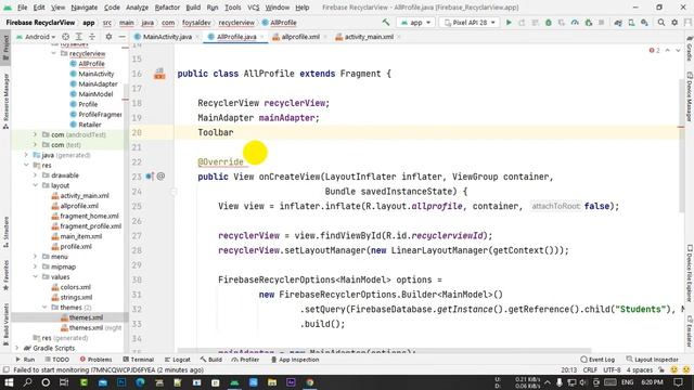 Using Custom Toolbar with Fragments in Android Studio смотреть онлайн