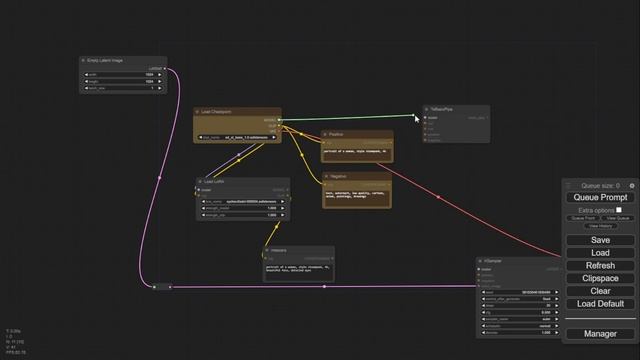 ComfyUI - emplear 2 samplers para cambiar la cara de una imagen ??️ смотреть онлайн
