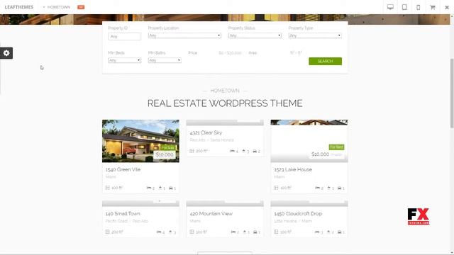 Hometown - Real Estate WordPress Theme Metztli Rodolph смотреть онлайн