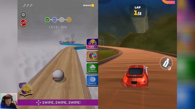 Going Balls | Race Master 3D - All Level Gameplay Android,iOS - NEW APK UPDATE Best Games смотреть онлайн