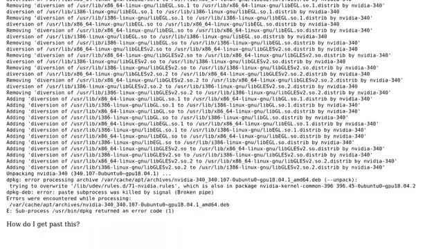 Ubuntu: dpkg-deb: error: paste subprocess was killed by signal (Broken pipe) смотреть онлайн