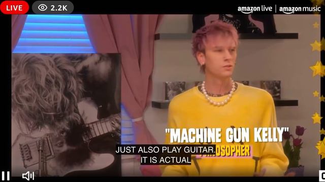 MACHINE GUN KELLY - MAINSTREAM SELLOUT ( AMAZON MUSIC PROMOTION ) смотреть онлайн