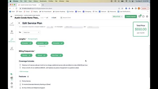 Create, Present, and Sell Service Plans with D-Tools Cloud смотреть онлайн