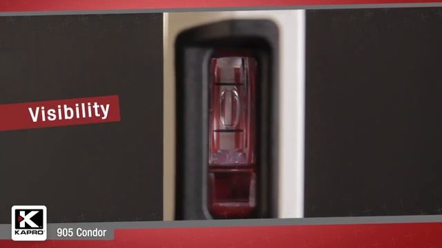 Kapro Condor Professional Box Level With OPTIVISION™ Red At STAFDA 2019!