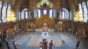 Трансляция богослужения подворья Оптиной пустыни в С.Петербурге