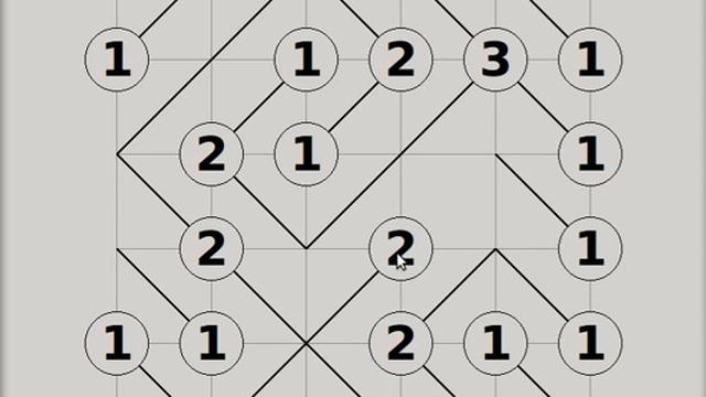 Linux Slant Game 5 x 5 Hard смотреть онлайн