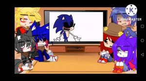 sonic.exe mod2.5 react to memes || Sonic.exe mod2.5 || Gacha club || Part 1 ||
