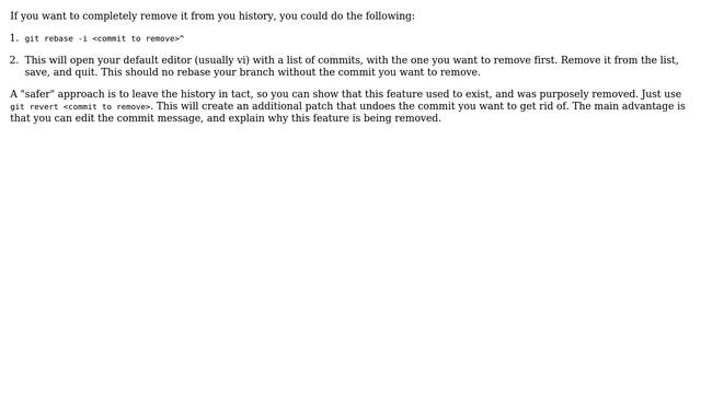 Remove a merge/commit in git (2 Solutions!!) смотреть онлайн