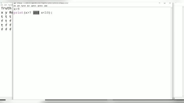 Syit | Sem 3 | Fycs | Python Tutorial | Lecture 12 | Logical Operator with an example смотреть онлайн