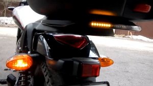 Мопед Stingray(Стингрей). Своими руками. Дополнительный СТОП сигнал и повторители поворотов.