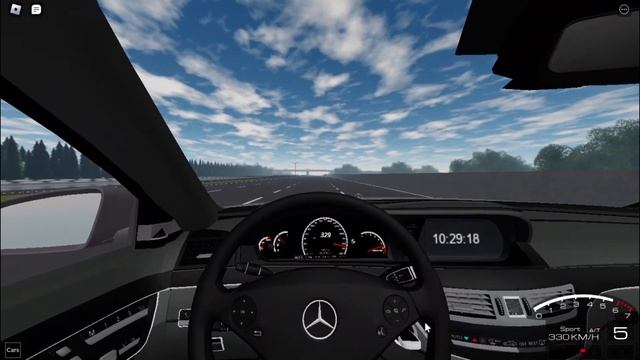 S65 AMG VS Challenger Hellcat on Autobahn | Roblox Car Driving Simulator смотреть онлайн