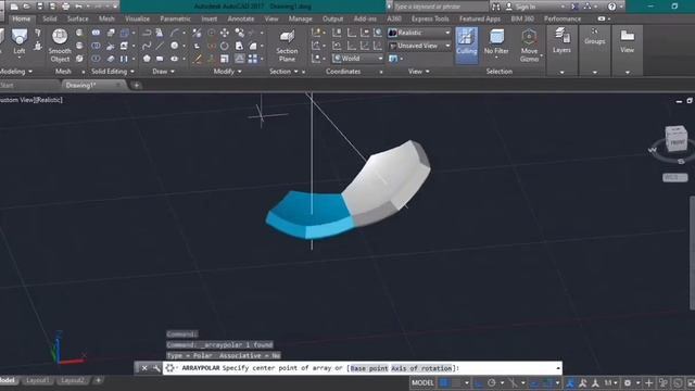 Make a football by using AutoCAD- AutoCAD 3D designing. смотреть онлайн