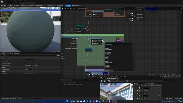 006| Включаем параллакс (Parallax Occlusion Mapping) для ландшафтного материала в Unreal Engine 5.2 смотреть онлайн
