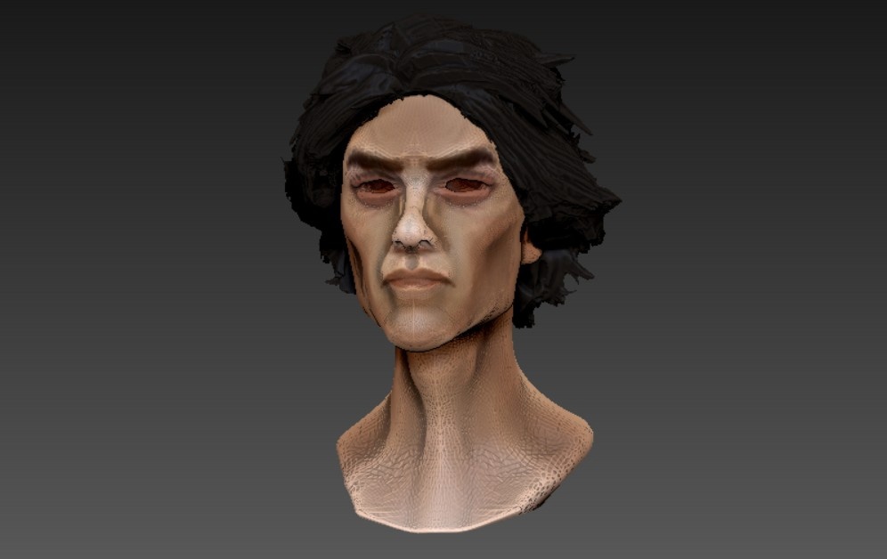 BLENDER 3.6 Виктор персонаж Аркейн