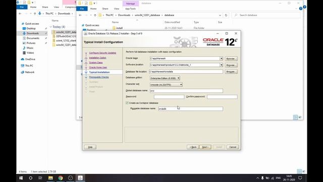 How to install Oracle 12c Database 64 bit on windows 10 смотреть онлайн