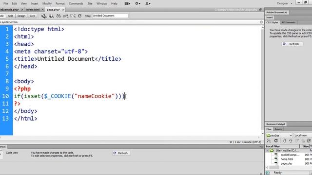 Lecture 16 : Cookies in PHP смотреть онлайн