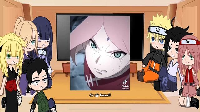 Naruto shippuden ?: Naruto and friends react to Sakura Haruno ?? смотреть онлайн