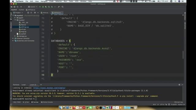 Django项目实战 orm 连接mysql的配置 смотреть онлайн