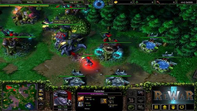 Lucifer.M.Zero (UD) vs IAM Zhou xixi (NE) - Game 1 - WarCraft 3 gameplay - RN352 смотреть онлайн