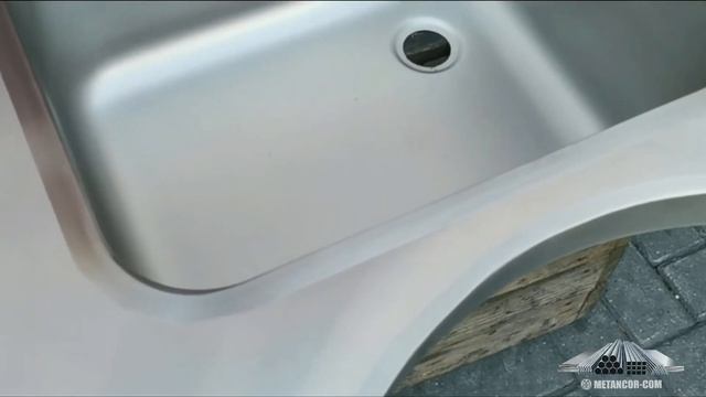 Угловая радиусная мойка из нержавеющей стали смотреть онлайн