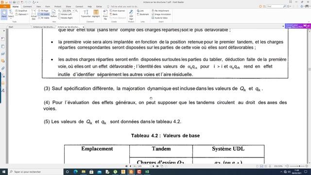 CHARGE DU TRAFIC SUR LE PONT SUIVANT LES EUROCODES 1 смотреть онлайн