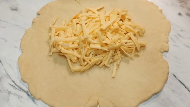 Лепёшка с сыром и тыквой. смотреть онлайн