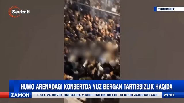 Humo Arenadagi Konsertda Yuz Bergan Tartibsizlik Haqida