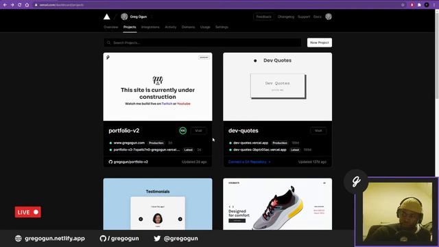 Building a portfolio website with Next.js - Project Updates смотреть онлайн