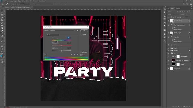 How To Design Night Club Flyer In Photoshop I Arte para instagram смотреть онлайн