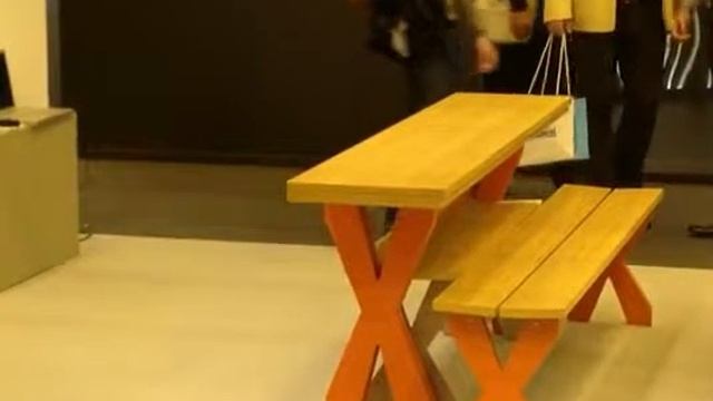 Cкладной комплект стол лавка-МЕБЕЛЬ-ТРАНСФОРМЕР.РФ смотреть онлайн