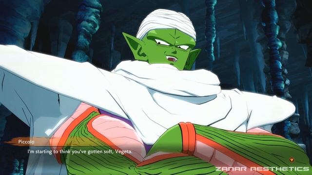 Dragon Ball FighterZ - Piccolo Tells Vegeta He Got Soft смотреть онлайн