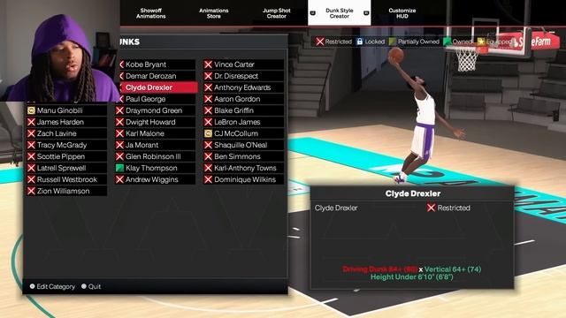 The BEST DUNK ANIMATIONS For ALL DUNK RATINGS + BUILDS in NBA 2K24 (NEVER GET BLOCKED) смотреть онлайн