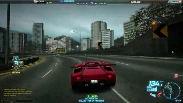 Need For Speed: World - Daily Treasure Hunt in a Lamborghini Countach смотреть онлайн