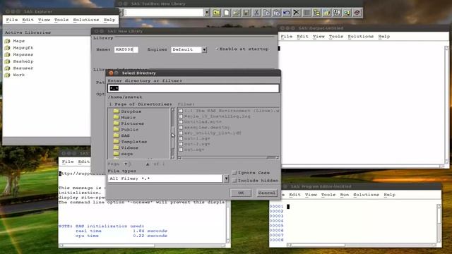 1.2 SAS Libraries (linux) смотреть онлайн