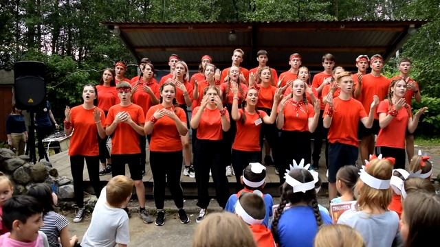 ДОЛ "Чайка"- 2019 2 смена. Гимн Ивановских спортсменов. Отряд №1. смотреть онлайн