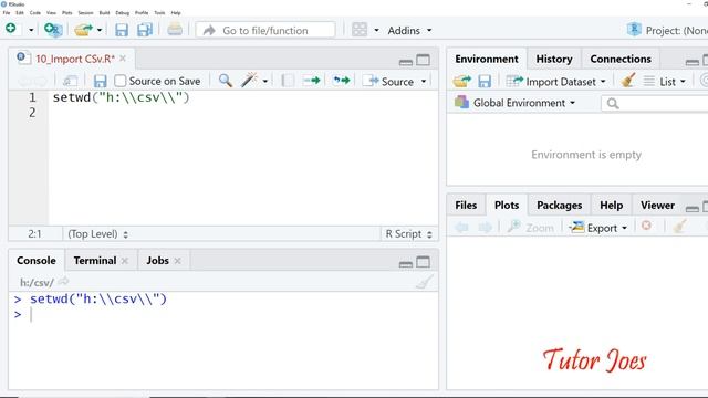 Import CSV File in R Programming In Tamil смотреть онлайн