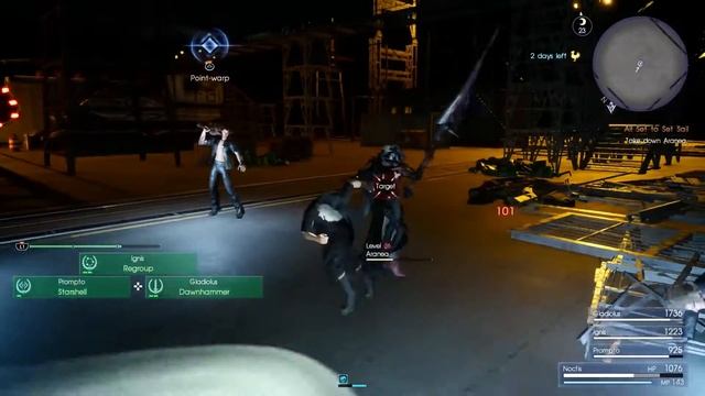 Final Fantasy 15 - Aranea Highwind Boss Fight! - All Set to Set Sail Quest смотреть онлайн