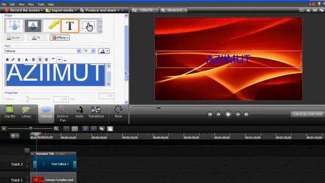 Как сделать интро в Camtasia Studio 8 смотреть онлайн
