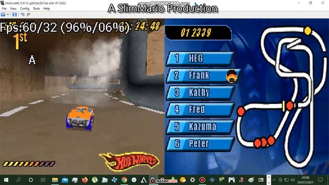 Hot Wheels: Beat That! DS - Gameplay - desmume Emulator (29/01/2021) смотреть онлайн