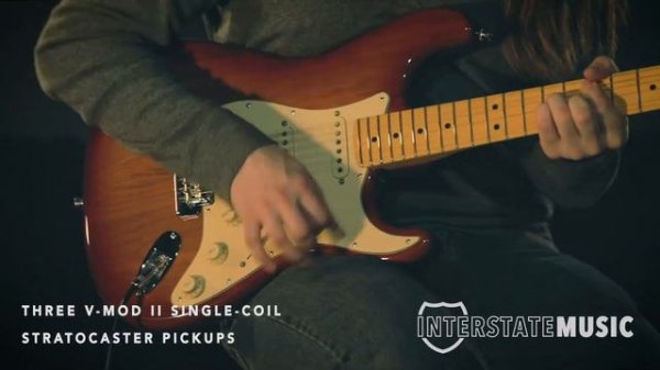 Fender American Professional ll Stratocaster Electric Guitar, Sienna Sunburst | Interstate Music