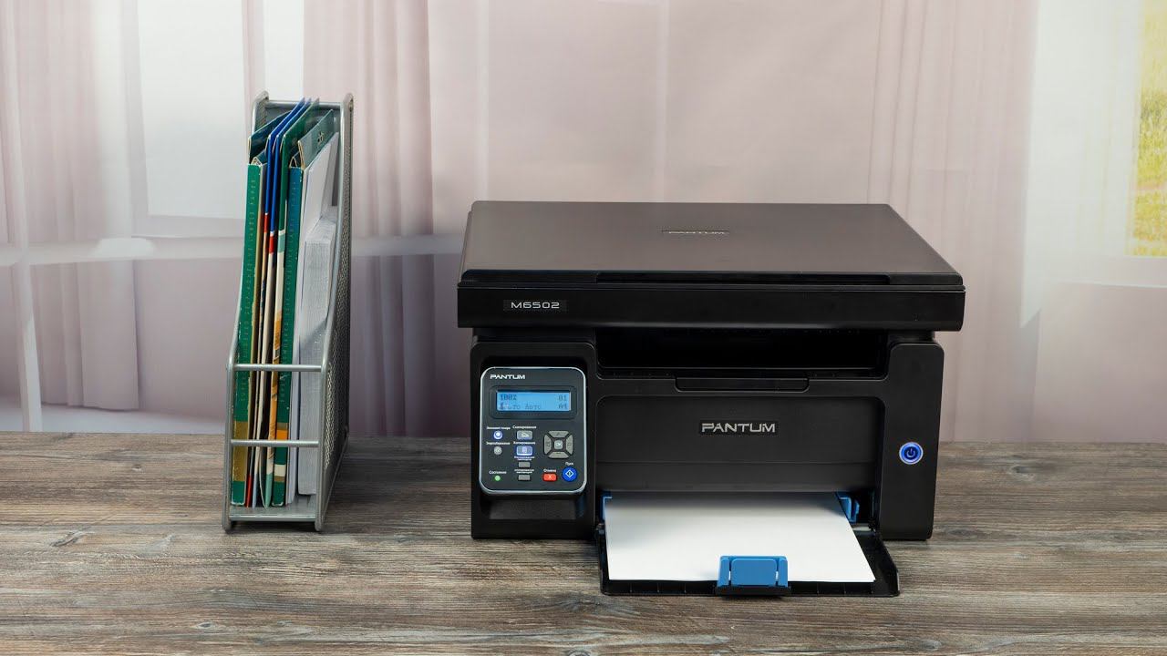 Обзор лазерного МФУ Pantum M6502 смотреть онлайн